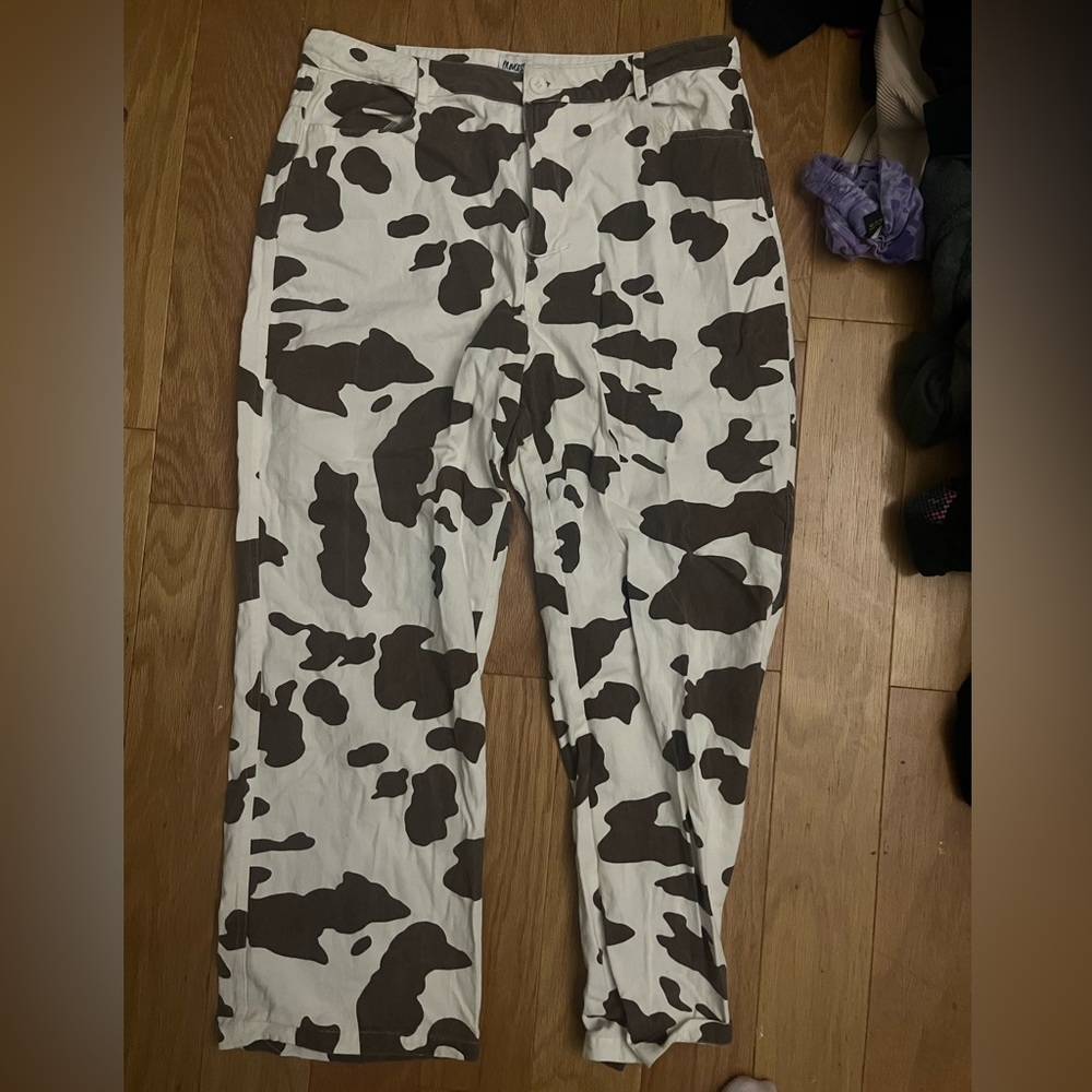 Princess polly cow print pants